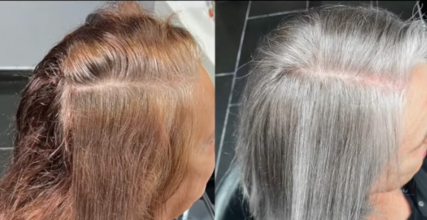 Graue Haare - Haare färben mit Argent Royal